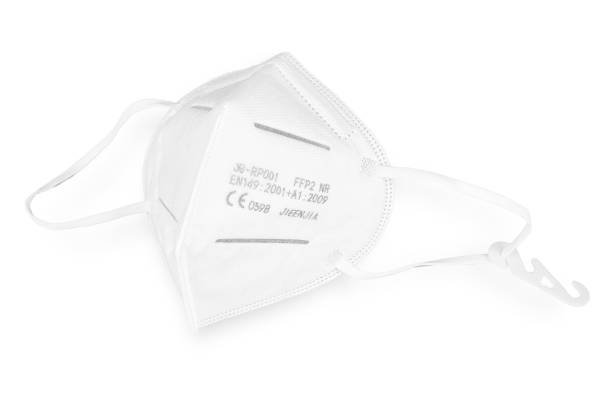 FFP2 Atemschutzmaske, CE-zertifiziert, Vlies, weiß, 25 Stück