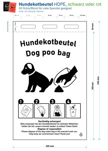 2 Hundekotbeutel-Halter Mit 90 Beuteln – Universell Mit Karabiner Für Spaziergänge & Training
