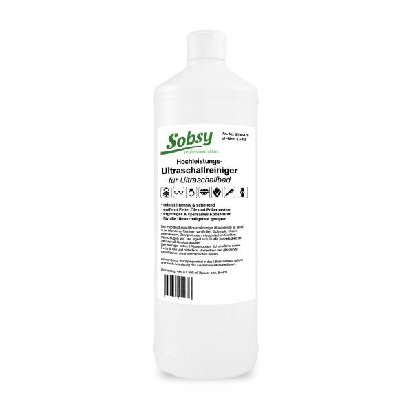 Sobsy Ultraschallreiniger, 6x1 Liter