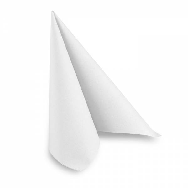 Airlaid-Servietten, 40 x 40 cm, weiß