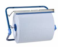 Produktbild von 2 Stück Hygoclean Putzpapiere Allfood, 3-lagig, Weiß | Zellulose, FSC®-Mix, Blau, Abrisse: 1000, L: 35cm, B: 22cm, Kerndurchmesser: 7cm, : 33cm, Putzpapiere, Putztücher, Putzrolle