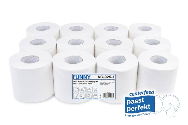 Mini Jumbo Toilettenpapier Centerfeed