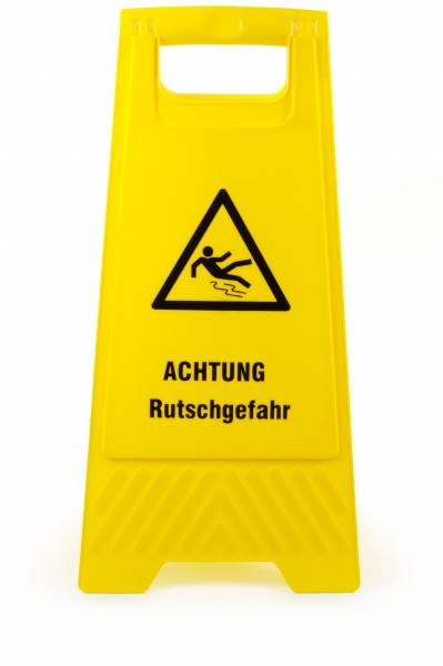 SemyTop Warnschild "Achtung Rutschgefahr", gelb