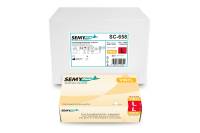 Semy Top LDPE-Zugband-Kehrichtsäcke, 570 x 600 mm, Typ 80, schwarz, circa 35 L, 20er Pack (20 x 20 Stück