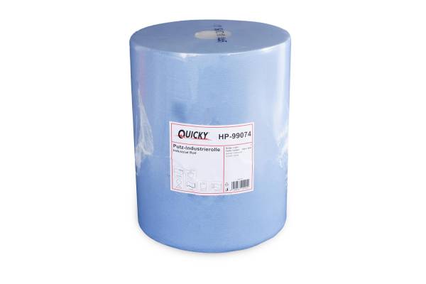 Quicky Putzpapier-Rolle, 3-lagig, Recycling, 1.000 Blatt